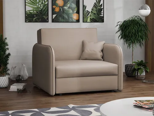 Mirjan24 Sofa Viva Loft I mit Schlaffunktion - Elegantes Schlafsofa mit Bettkasten, ideal für kleine Räume. Schlaffläche von 196x80 cm und freistehendes Design für vielseitige Wohnlösungen.