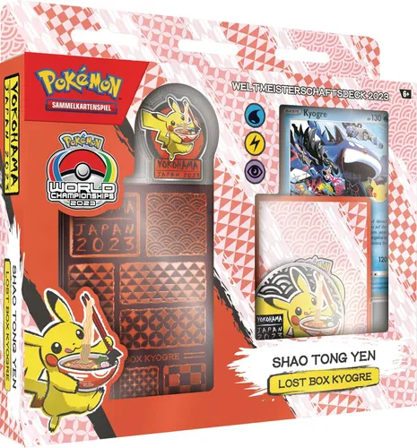 Pokémon-Sammelkartenspiel: Weltmeisterschaftsdeck 2023 – Shao Tong Yen - Sammelkarten Packs & Sets, spiele wie ein Champion mit einem limitierten 60-Karten-Deck und exklusiven Zubehörteilen der Weltmeisterschaften 2023!