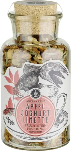 Ankerkraut Apfel-Joghurt-Limette Früchteteemischung 100g
