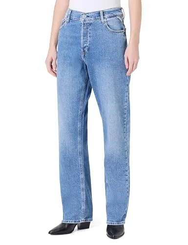 Produktbild REPLAY Damen WA493 Jeans, 009 MEDIUM Blue, 27 W/30 L