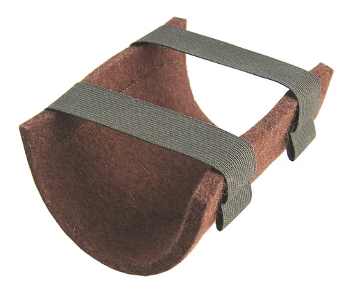 Vorder-Schaftschoner aus Filz, 16 cm, braun