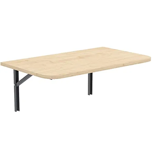 AKKE Klapptisch 50x50 cm – Wandklapptisch für Küche und Kinderzimmer
