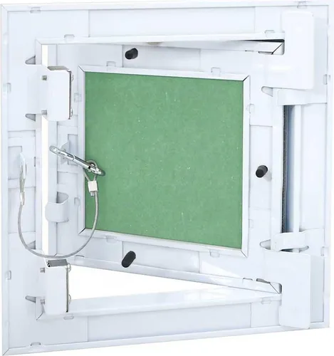vidaXL Zugangspanel 150 x 150 mm - Gipsfaserplatten mit modernem, viereckigem Design. Praktischer Zugangsschacht für Kabel und Leitungen, ideal für stilvolle und funktionale Räume.