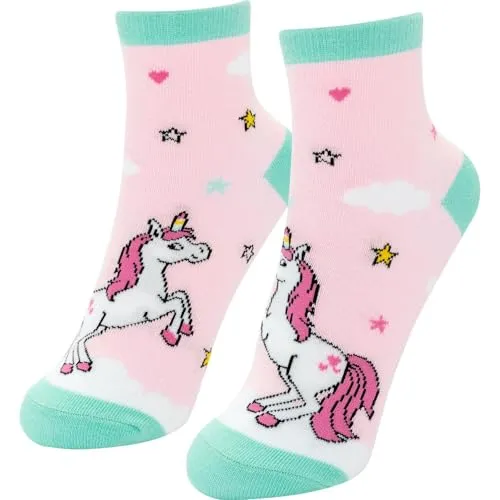 GRUSS & CO Zaubersocken Motiv Einhorn
