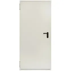 Hörmann Feuerschutz-Tür T 30-H8-5, 100 cm x 200 cm x 4,5 cm Grauweiß