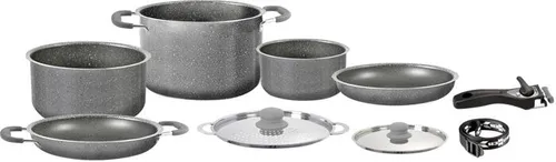 Brunner Gourmet Rock NG Kochtopf-Set, Ø20cm, 9-teilig von Brunner