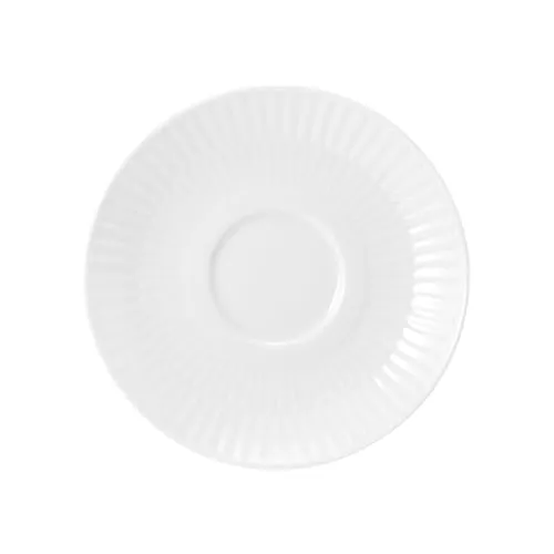 Königlich Tettau Porzellan Amina Uni Teeuntertasse klein 13,5 cm