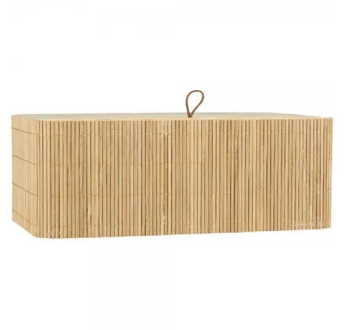 Ib Laursen Badorganizer Ib Laursen Schachtel mit 6 Fächern und Bambusdeckel (15x9,5x25,5cm)