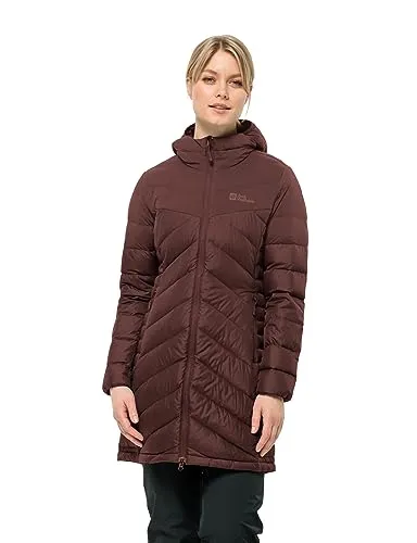 Jack Wolfskin Damen Tundra DOWN Coat W - Daunenmantel für kalte Tage - Isolierender Daunenmantel mit 700er RDS-zertifizierter Daunenfüllung, winddicht und wasserabweisend. Ideal für Outdoor-Aktivitäten in der kalten Jahreszeit.