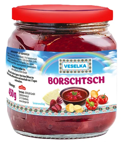 VESELKA Borschtsch 450 g