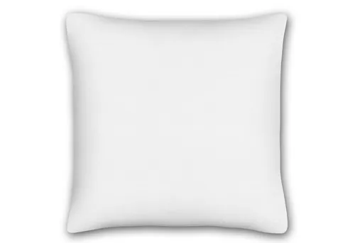 KiGATEX Kissenbezug 40x40 cm – 100% Baumwolle, weiche & langlebige Dekokissenhülle, waschbar, in vielen Farben – Ideal für Sofa, Bett & Wohnbereich - weiß