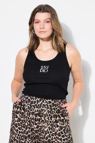 Studio Untold Longtop Ripptop Slim Basic Shape Studio-Stickerei