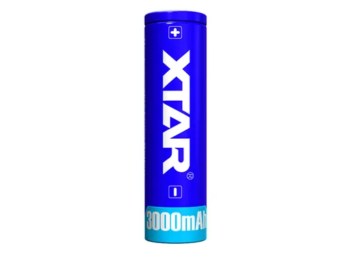 Xtar Li-Ion Akku 18650, Abmessungen 69,2x18,4mm, 3000mAh 3,6V - 3,7V geschützt