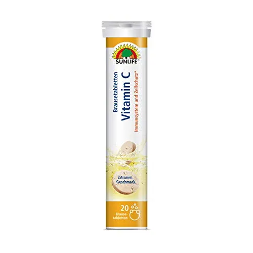 Sunlife Vitamine Brausetabletten (Vitamin C, 3x 20 Stück)
