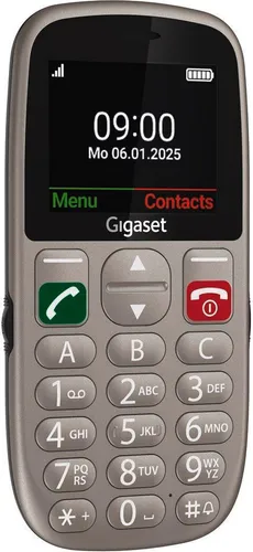 Gigaset GL395 Silber - Elegantes Smartphone - Smartphones & Handys, mit leistungsstarker Kamera und langer Akkulaufzeit für unvergessliche Momente.