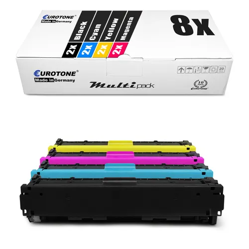8x XXL Toner f�r HP Color LaserJet Pro MFP M 277 dw n CMYK