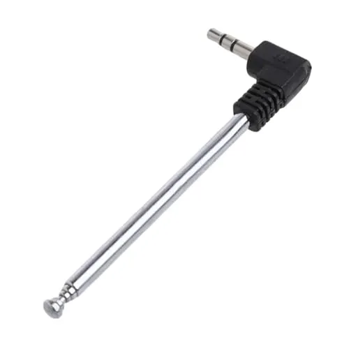 Einziehbarer Radio FM Antenne Jack 3.5 mm grau, cablepelado®