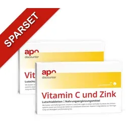 Vitamin C und Zink Lutschtabletten von apodiscounter