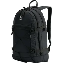 Haglöfs Backup 23 - 48 cm Rucksack in Schwarz - Laptop-Rucksack aus 100 % recyceltem, wetterbeständigem Material, ideal für Alltag und Outdoor. Mit internem Laptopfach und großem Organizer für optimalen Stauraum.
