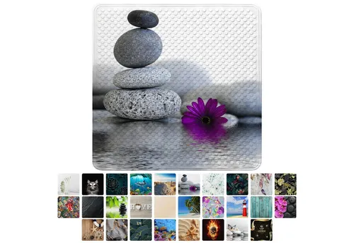 Sanilo Duschmatte Energy Stones in lila von Sanilo