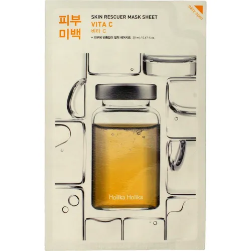 Holika Holika Skin Rescue Mask Sheet - Lightening Canvas Mask With Vitamin C (20010917)