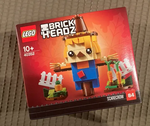 Unbekannt Lego Brick Headz 40352 - Erntedankfest-Vogelscheuche, 192 Teile für Sammler und Liebhaber von LEGO Sets