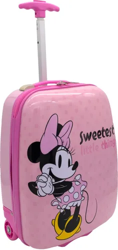 Minnie Mouse Zug Fort Kabinentasche Trolley - Bordgepäck mit Hartschale, ideal für Kinder und im Handgepäckmaß, begeistert mit einem farbenfrohen Minnie Mouse Design.