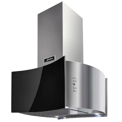 Kaiser Dunstabzugshaube 70 cm AI 7418 Eco Inselhaube Schwarz Glas Edelstahl