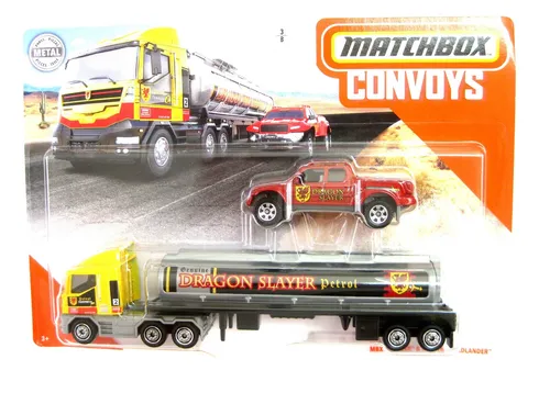 Matchbox Convoys MBX Cabover & Tanker Badlander 1:64