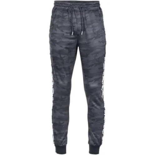 Mil-Tec Trainingshose Dark Camo M - Bequeme und atmungsaktive Jogginghose im lässigen Design, ideal für Outdoor-Aktivitäten wie Wandern und Jagen.