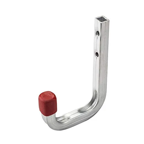 OrgaTech Wandhaken 120 x 80 mm Gerätehalter Montagehaken Allzweckhaken 45 kg 8 x