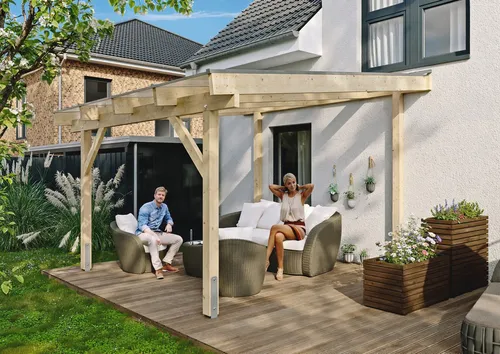 KONIFERA Terrassendach Capella – 409,2x400 cm