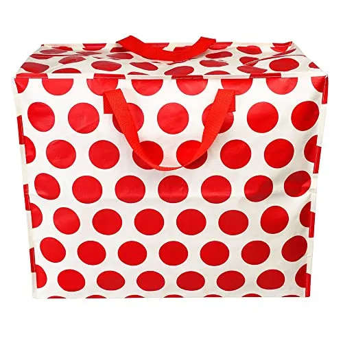 LS-LebenStil XXL Jumbo Bag Red Spotlight Einkaufstasche Shopper Riesentasche Tasche Allzwecktasche Recycelt