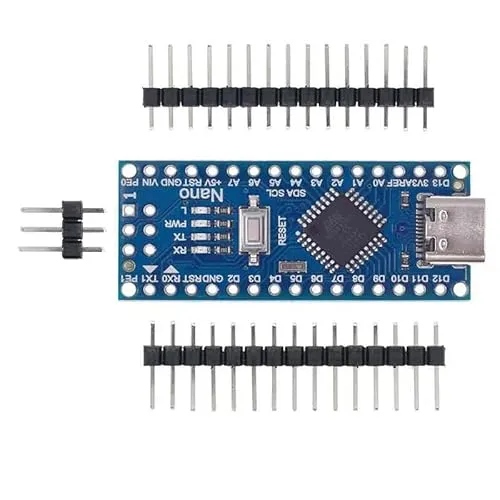 MakerMind Nano V3.0 Board USB-C Atmega328PB kompatibel mit Arduino kompatibel CH340G 5V 16MHz ungelötet