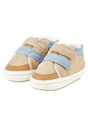 Sterntaler® Baby Schuhe Farbmix Krabbelschuh 22 EU - Bequemer Krabbelschuh aus Kunstleder mit rutschfester Sohle und Klettverschluss für einfaches An- und Ausziehen. Ideal für die ersten Schritte und bietet ein tolles Barfußgefühl.