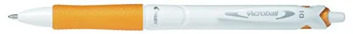 PILOT BAB15M-BG-O Druckkugelschreiber ACROBALL PURE WHITE, orange