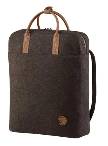 Fjällräven Rucksack Övik - Nachhaltiger Rucksack aus recycelter Wolle, wind- und wasserfest, ideal für Uni und Alltag, mit Laptopfach und geräumigem Hauptfach.