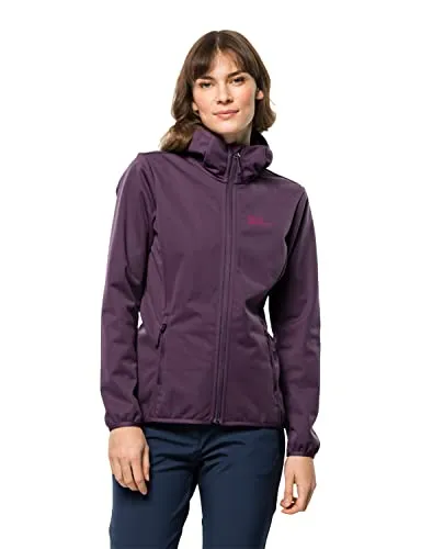 JACK WOLFSKIN BORNBERG HOODY in lila von Jack Wolfskin