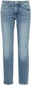 s.Oliver Jeans Betsy - Slim Fit & Mid Rise - Damen-Jeanshosen mit mittelhohem Bund, Slim Leg aus Denim, praktischen Taschen und elegantem Reißverschluss für einen modernen Look.
