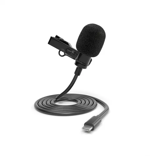ayex Lavalier Mikrofon ansteckbar für USB-C kompatibel zB Android Geräte