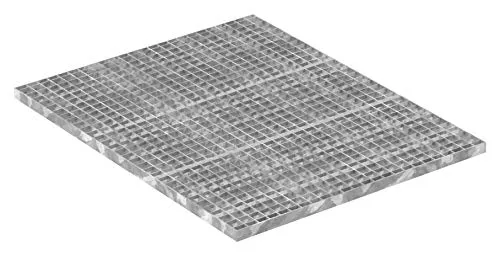 Gitterrost 1000x800x30 mm – Feuerverzinkt und Robust in rot von FeNau