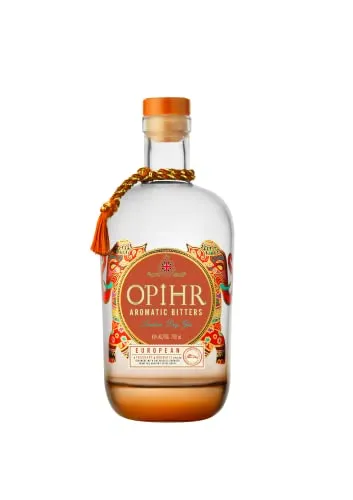 Opihr I European Edition I London Dry Gin Aromatic Bitters I Mit gebrannten Orangen- und Bitternoten I Inspiriert durch die antike Gewürzstraße I 43% Vol. I 700 ml