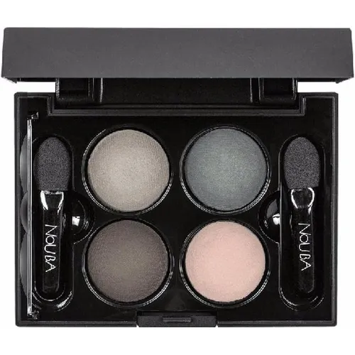 Nouba Lidschatten Quatro Palette 648 - 2,4 g - Lidschattenpalette mit vier harmonischen Farben, ideal für kreative Looks und langanhaltende Farbbrillanz.