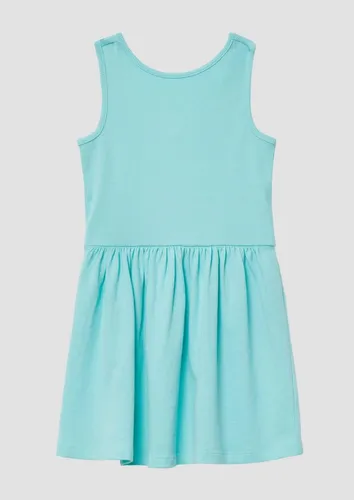 s.Oliver Minikleid Kurzes Kleid aus Baumwollmix mit Rücken-Detail Schleife