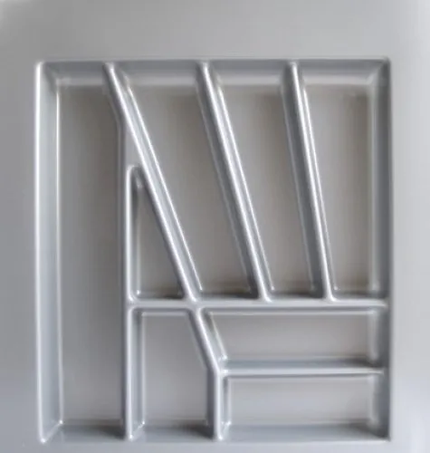 Besteckeinsatz UNIVERSAL50 mit 8-Facheinteilung (B 401-490 x T 440-520 mm) / Besteckkasten/Besteckeinsätze