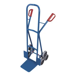 VARIOfit Stahlrohr-Treppenkarre 200 kg - SK-1300 - Transportkarren mit einer Tragfähigkeit von 200 kg, ideal für schwere Lasten und Treppensteigen dank stabiler Stahlrohrkonstruktion.