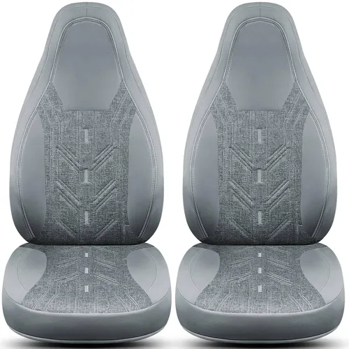 BREMER SITZBEZÜGE Autositzbezug für Fiat Sun Camper Hunter 630 Maxi, 2-tlg. Set in Grau
