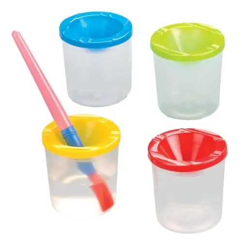 Baker Ross Wasserbehälter(12 Stück), sortiert, 75 mm, EK637