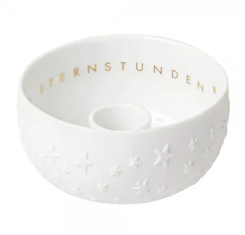 Räder Windlicht Design Kerzenschälchen Sternstunde in gold von Räder