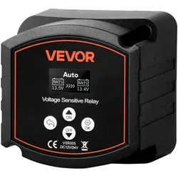 VEVOR Trennrelais 12V 300A mit LCD-Bildschirm